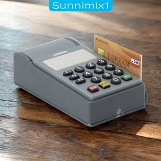 [Sunnimix1] โมเดลเครื่องบันทึกเงินสดจิ๋ว 1:12 อุปกรณ์เสริม สําหรับตกแต่งบ้านตุ๊กตา