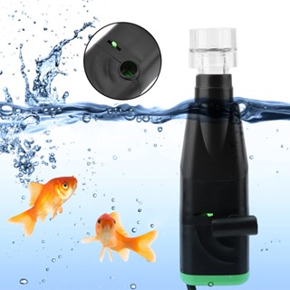 Your Pet Store พื้นผิวที่ยืดหยุ่น Oil Skimmer Mini Auto Aquarium ลบฟิล์มน้ำมัน เครื่องมือ 220-240V EU Plug