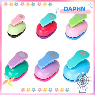 Daphs เครื่องเจาะรู รูปหัวใจ ขนาด 9-75 มม. แฮนด์เมด DIY