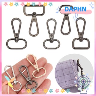 Daphs 5 ชิ้น สายคล้องกระเป๋า หัวเข็มขัด ฮาร์ดแวร์ กระเป๋า ชิ้นส่วนอุปกรณ์เสริม แหวนแยก คาราบิเนอร์ สแน็ป