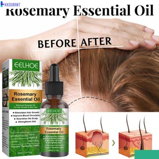 Eelhoe Rosemary Treatment Hair Growth Salon เซรั่มซ่อมแซมผม Essential Oil Anti Hair Loss Spray Products Ginger Treatment KDURANT