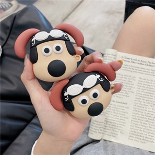 เคสหูฟังบลูทูธไร้สาย ลายการ์ตูนนักบิน สุนัข สําหรับ AirPods3 Pro 2 2022 generation Pro I12