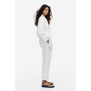 H&amp;M  Woman Linen-blend tailored trousers 1137578_1