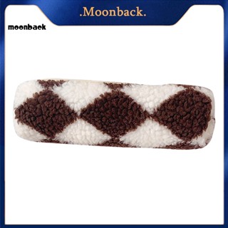 &lt;moonback&gt; กระเป๋าเครื่องสําอาง ผ้ากํามะหยี่ขนนิ่ม แบบพกพา ทนทาน สําหรับเดินทาง