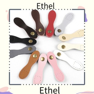 Ethel1 ตะขอบักเกิลหนัง แฮนด์เมด ทนทาน อุปกรณ์เสริม สําหรับกระเป๋าสตางค์ DIY