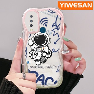 เคสโทรศัพท์มือถือแบบนิ่ม ใส กันกระแทก ลายนักบินอวกาศ สําหรับ VIVO Y12 Y15 Y17 Y12i Y3 Y3s 2020