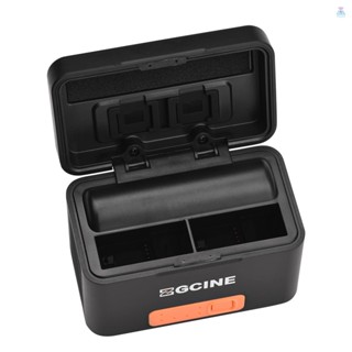 [T&amp;L]ZGCINE Ps-g10 เคสชาร์จแบตเตอรี่กล้องไร้สาย 5200mAh แบบพกพา ขนาดเล็ก พร้อมพอร์ต Type-C แบบเปลี่ยน สําหรับ 10 9 8 7 6 5