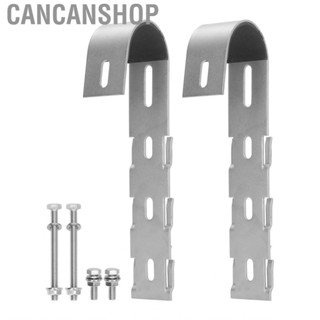 Cancanshop Solar Module Holder  2PCS Stainless Steel Panel Mounting Bracket Wide Application Compatible for RV