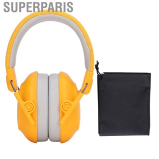 Superparis Noise Reduction Ear Muff  NRR 25DB  Protection Headphone Soft Padded Comfortable for Woodwork