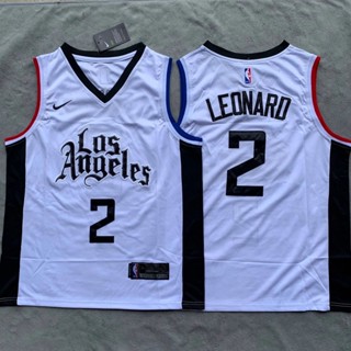 Leonard No. แฟชั่นคลาสสิก เสื้อกีฬาบาสเก็ตบอล ปักลาย 2 City Edition Speedboat Jersey 702271