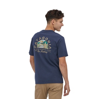 เสื้อยืด พิมพ์ลาย Patagonia Hatch Hour Responsibili แฟชั่นฤดูร้อน สําหรับผู้ชาย 37543