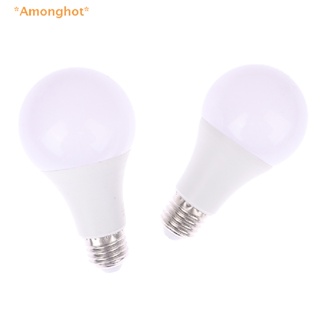 Amonghot&gt; ใหม่ หลอดไฟสปอตไลท์ LED E27 5W 7W 9W 12W 15W 18W สีขาวอบอุ่น