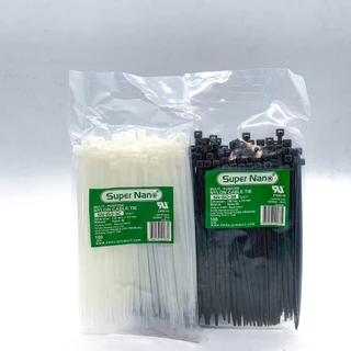 NANO เคเบิ้ลไทร์ หนวดกุ้ง 4",6",8" Cable tie สายรัด