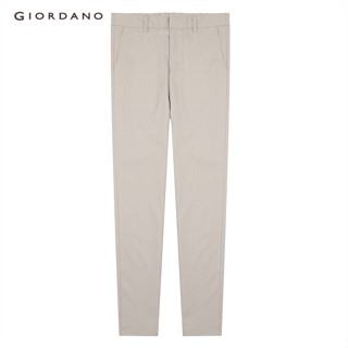 GIORDANO กางเกงผู้หญิงขายาว Womens High-waist Khakis Pants 05413004