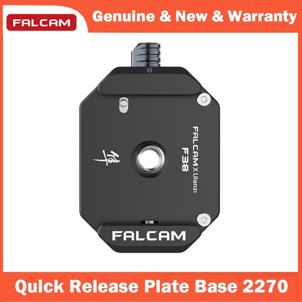 FALCAM F38 Quick Release Plate Base Mount Bottom Plate W 1/4 "3/8" สกรู