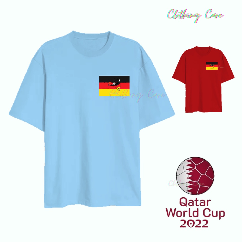 เสื้อยืด ลายทีมชาติฟุตบอล FIFA World Cup Germany World Cup FIFA สําหรับผู้ชาย และผู้ใหญ่S-5XL