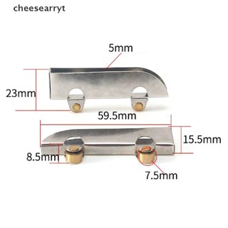 Chee แคลมป์ล้อเลื่อนกระจก เหล็ก 5 มม. 4 ชิ้น EN