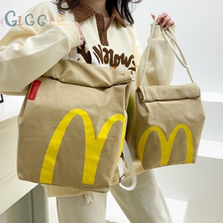 ⭐2023 ⭐Mcdonalds Fashion Canvas Bag Shoulder Bag Sling Bag Cross-Body High Capacity Backpack