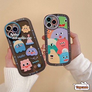 เคสโทรศัพท์มือถือ TPU ป้องกันเลนส์ ลายการ์ตูนน่ารัก สําหรับ Vivo Y27 V27e V23 V20Pro Y15A Y15S Y21 Y21s Y20 Y20S Y20i Y12s Y17 Y12 Y11 Y15 Y1s Y33s Y91C S1 Y91i Y50 Y30i Y19 Y95 Y93 Y51