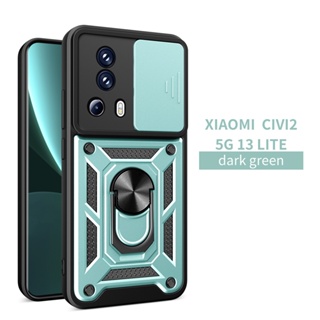 เคสโทรศัพท์มือถือ กันกระแทก พร้อมแหวนขาตั้ง หลากสี สําหรับ Xiaomi Mi Civi 2 5G Xiomi Mi Civi2 5G