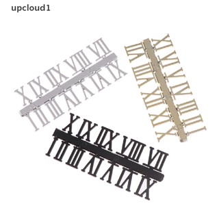 [upcloud1] อะไหล่นาฬิกาดิจิทัล ตัวเลขโรมัน DIY แบบเปลี่ยน 1 ชุด [TH]