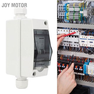 Joy เบรกเกอร์วงจรมอเตอร์ พลังงานแสงอาทิตย์ กันน้ํา 2P Dc Ip65 Ac90‐400V Dc12‐400V 6A