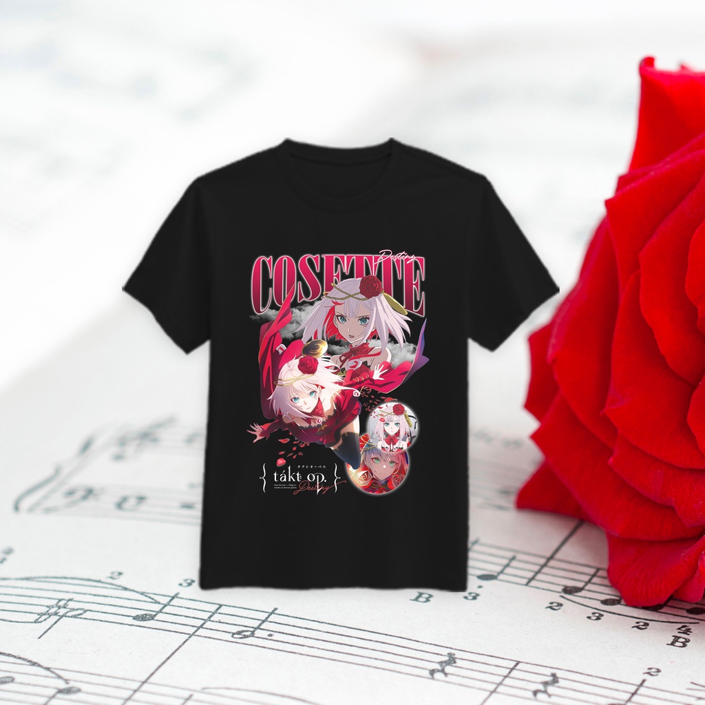 POPULAR QZเสื้อยืด ลายคอสเซ็ต TAKT OP DESTINY HOMAGE OP