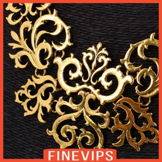 [Finevips] สร้อยคอโชคเกอร์ จี้ลวดลาย เครื่องประดับแฟชั่น