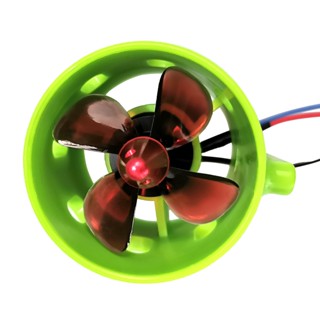 Snke418 มอเตอร์ไร้แปรงถ่านใต้น้ํา 1000KV พร้อมใบพัด 4 ใบพัด 12-24V กันน้ํา สําหรับเรือบังคับ
