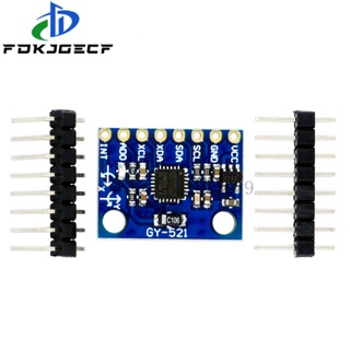 Iic I2C GY-521 MPU-6050 MPU6050 เซนเซอร์ไจโรสโคปอะนาล็อก 3 แกน และโมดูลเครื่องวัดความเร็ว 3 แกน สําหรับ Arduino พร้อม Pins 3-5V DC