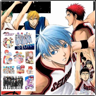 ❣️สติกเกอร์รอยสักชั่วคราว ลายการ์ตูน Kurokos Basketball Series 02 ขนาดเล็ก มี 1 แผ่น❣️ รอยสัก กันน้ํา เซ็กซี่ สําหรับแขน ไหปลาร้า ร่างกาย มือ เท้า