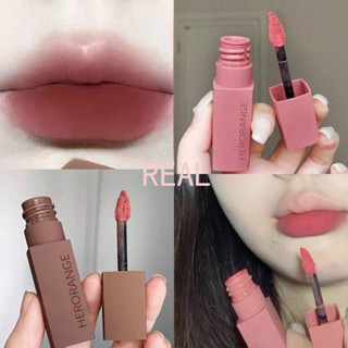 CYREAL Herorange®Little Emotion Lip Balm Velvet Matte ลิปกลอสกันน้ำไม่ซีดจางติดทนนานสีง่ายริมฝีปากเรียบเนียน