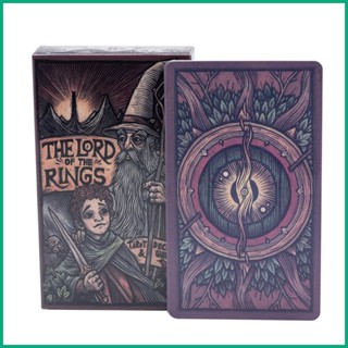 ไพ่ทาโรต์ The Lord Of The Rings Tarot Oracle ของเล่นสําหรับเด็ก