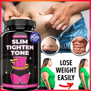 Slim Tighten Tone- Complete Thermogenic Fat Burner for Weight Loss, Clean Energy and Focus แฟตเบิร์น กล้ามเนื้อ ลดไขมัน