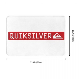 ใหม่ Quiksilver (5) พรมเช็ดเท้า ผ้าสักหลาด กันลื่น ดูดซับน้ําได้ดี แห้งเร็ว สําหรับห้องน้ํา ห้องนั่งเล่น โซฟา ห้องนอน 16x24 นิ้ว พร้อมส่ง