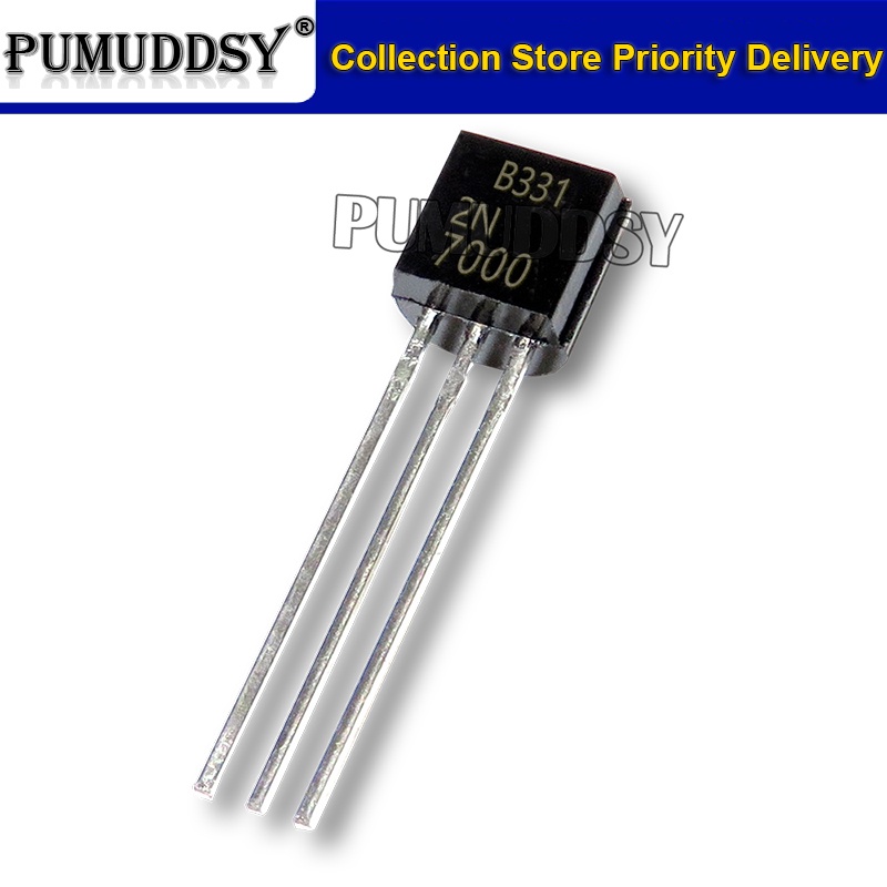 (10-50PCS) 100% ใหม่ 2N4402 2N5060 2N5087 2N5088 2N5089 2N5457 2N5460 2N5485 2N6027 2N7000 TO-92 ทรา
