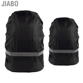 Jiabo Reflective Strip Backpack Rain Cover  Scratch Resistance Wear Proof Practical Stable Waterproof Dust for Cycling