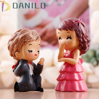 Danilo ตุ๊กตารูปปั้นนางฟ้าขนาดเล็กสําหรับตกแต่งบ้านและสวน 1 คู่