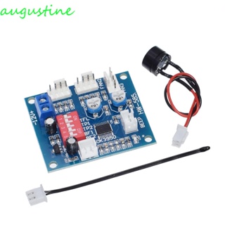 AUGUSTINE Electronic Controller Module DC 12V Temperature Control Speed Controller High-Temp Alarm HW-585 Durable CPU Fan Thermistor 50K PWM PC CPU Controlling