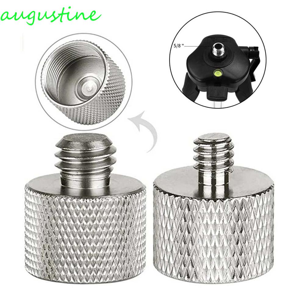 AUGUSTINE Durable Mic Converter Aluminum Alloy Rangefinder Screws Microphone Tripod Adapter 5/8'' to