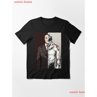 【hot sale】2022 The Tables Are Turning - Hannibal Variant Essential T-Shirt เสื้อยืด ดพิมพ์ลาย ดผ้าเด้ง คอกลม cotton แฟชั