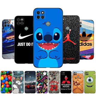 เคสโทรศัพท์มือถือ ซิลิโคนนิ่ม Tpu ลาย Stitch สีดํา สําหรับ Motorola Moto G9 Power MotoG9Power