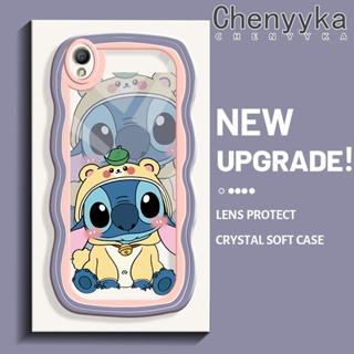 เคสโทรศัพท์มือถือ ซิลิโคน ใส กันกระแทก ลายการ์ตูน Stitch น่ารัก สําหรับ OPPO A37 A37F NEO 9