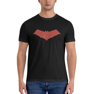 เสื้อยืด พิมพ์ลายกราฟฟิค Batman Red Hood Symbol Dc สําหรับตกแต่งบ้าน