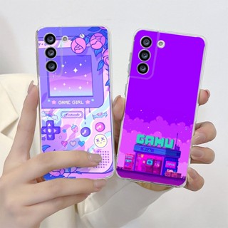 เคสโทรศัพท์มือถือแบบนิ่ม ใส กันกระแทก ลายเกม สําหรับ Samsung A54 A14 A34 A04 A04E A53 A13 A04s A23 A52s A33 M23 M53 A73 A12 M12 A22 M22 A50 A32 A50s A30s A51 A52 A72 5G