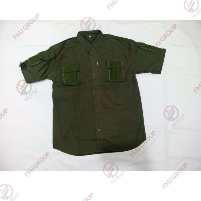 เสื้อเชิ้ตสั้น KEMEJA / เสื้อบริการรายวัน / เสื้อ PDH ยุทธวิธี / กองทัพ 511