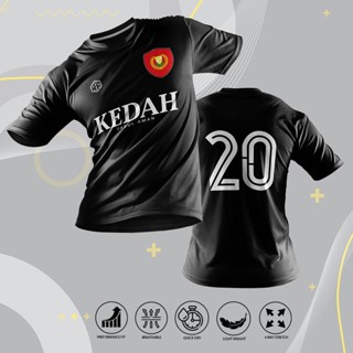 Kedah JELAPANG PADI JERSEY Unisex MICROFIBER เสื้อยืดลําลอง สําหรับเด็ก ผู้ใหญ่ ไซซ์ XS-3XL 100 ซม.-160 ซม.