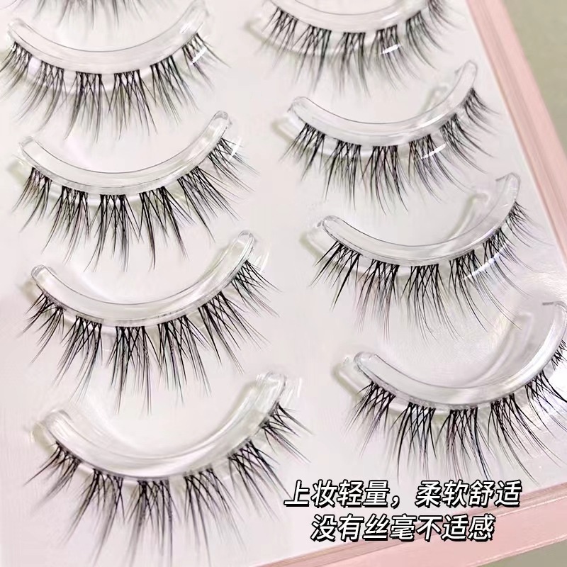 ขนตาปลอม แบบใส แบบนิ่ม สวมใส่สบาย สไตล์ญี่ปุ่น รูปที่ 3