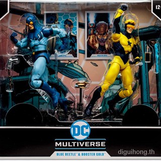 Mcfarlane DC Blue Beetle Golden Pioneer ชุดเครื่องบิน แมคฟาร์เลน ของแท้ 23.3 ซม.