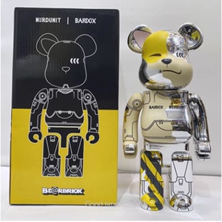 [พร้อมส่ง] Bearbrick ตุ๊กตาหมีคอร์กี้ 400% ไฮเอนด์ 28 ซม. สําหรับตกแต่งห้องนั่งเล่น